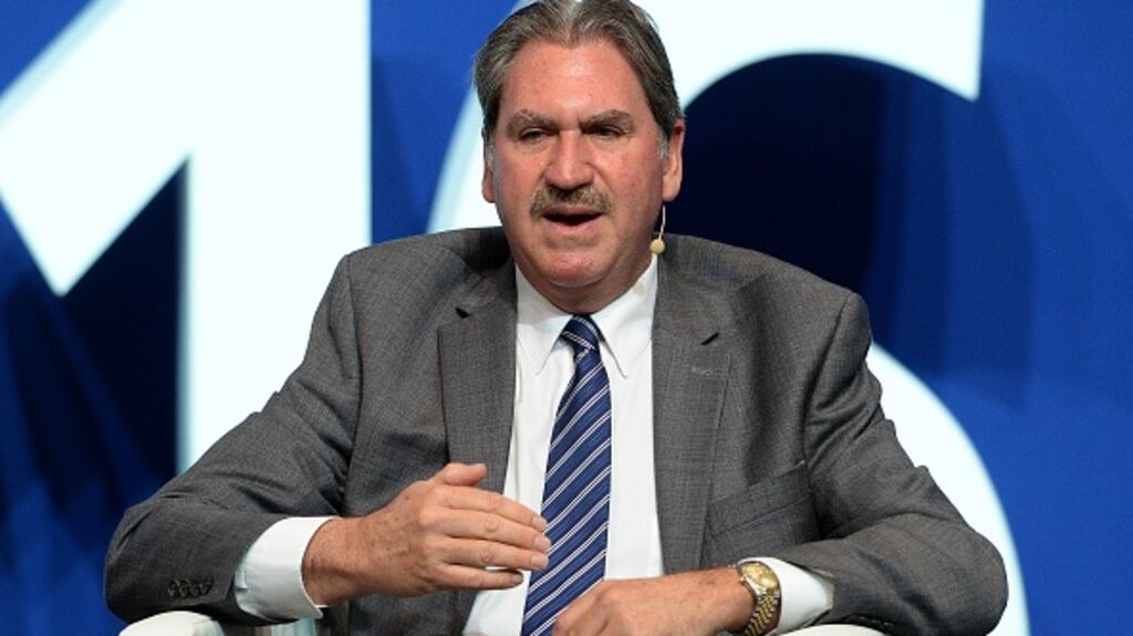 David Haggerty says tennis players who fail a drugs test should be named. Photograph: Getty