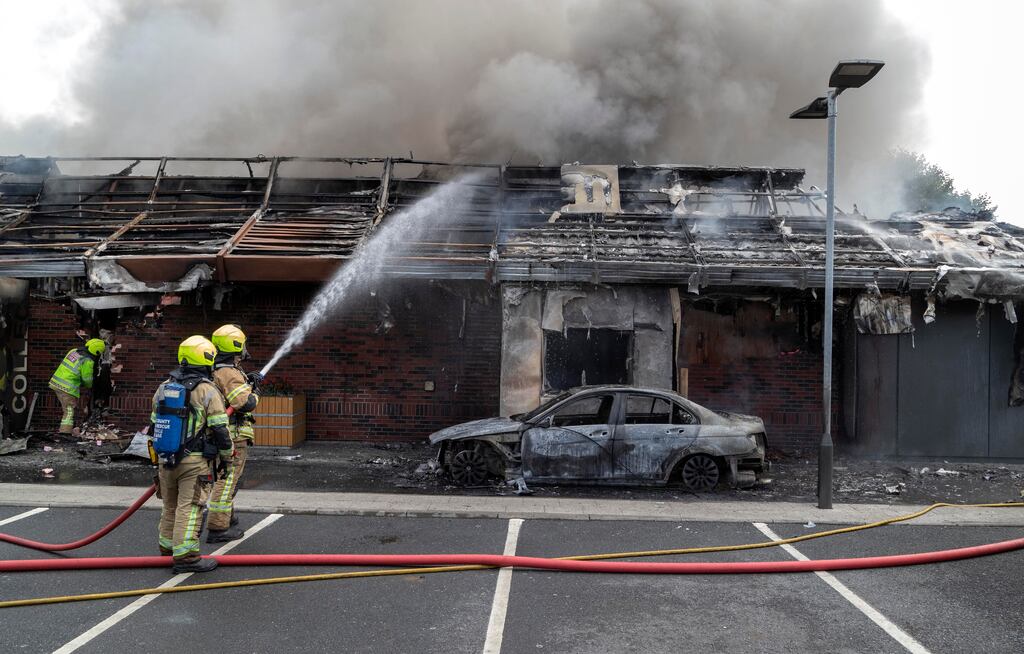 Figures highlight how fire brigades took over 20 minutes to reach the location of a fire in 9.8 per cent of callouts in 2022 compared to 7.6 per cent in 2021. File photograph: Colin Keegan, Collins