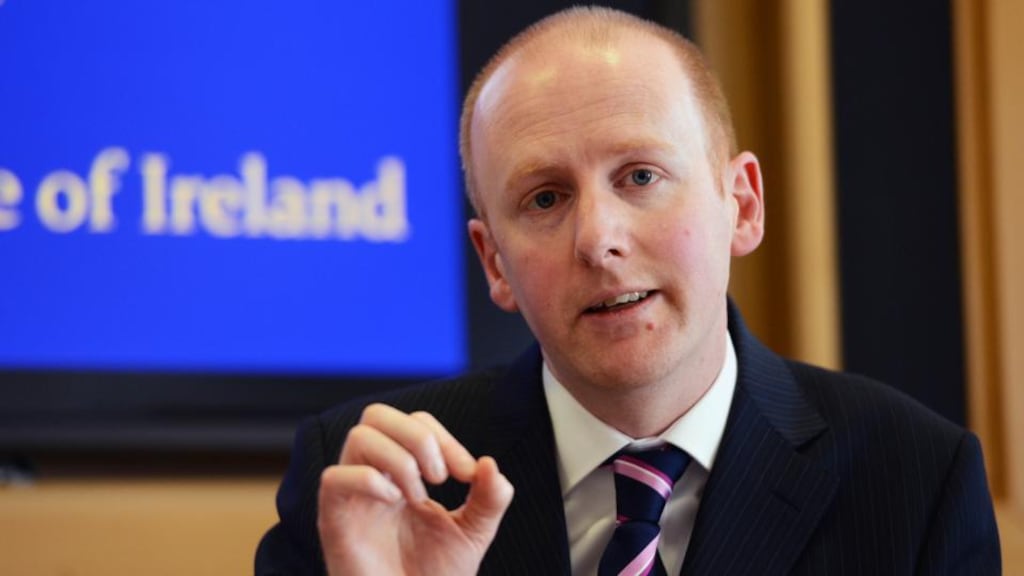 Lorcan O’Connor, director of the Insolvency Service of Ireland, at Government Buildings. Photograph: Eric Luke/The Irish Times