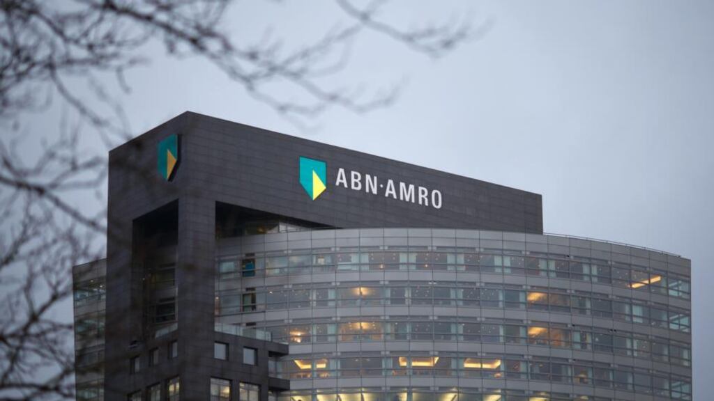 ABN Amro, the state-owned Dutch bank preparing to sell shares to the public, said fourth-quarter losses widened 24 per cent as economic woes in the Netherlands forced it to set aside more bad-loan provisions. Photograph: Jasper Juinen/Bloomberg