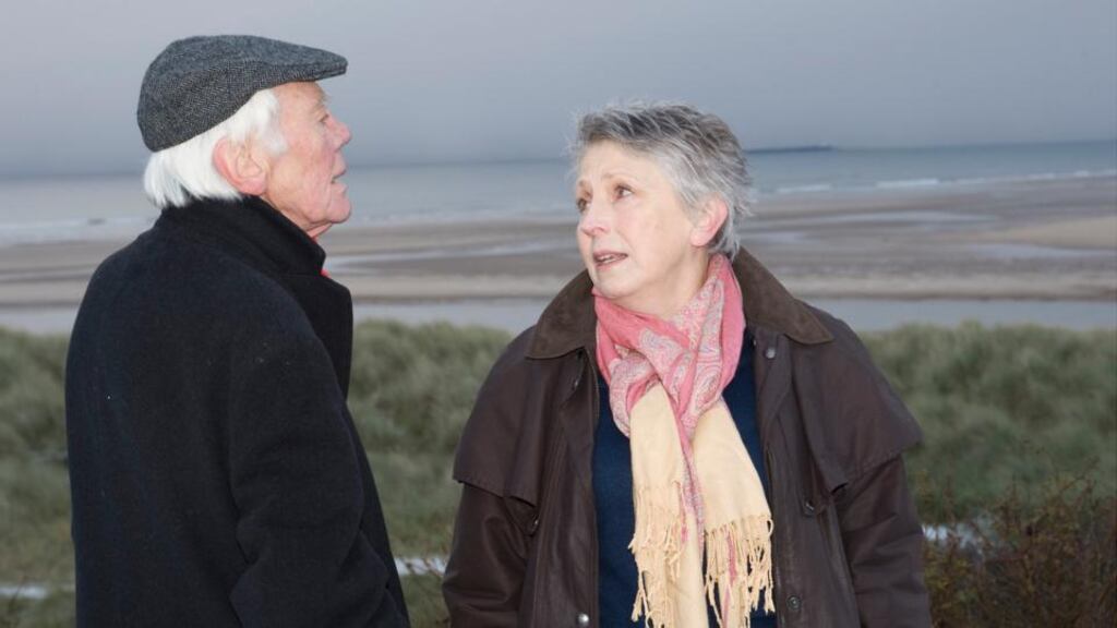 Tony and Steph Booth: Tony was born to perform and even his dementia cannot take that away. Photograph: George Skipper