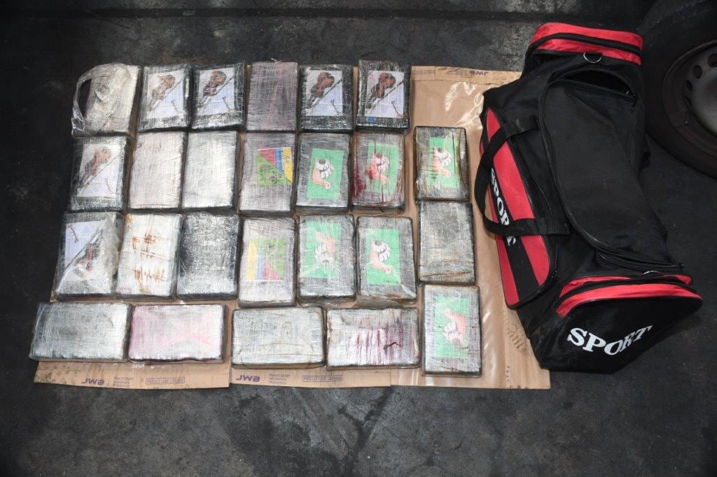 Some of the €8.2 million worth of drugs seized by gardaí in an operation against a criminal gang. Photograph: An Garda Síochána