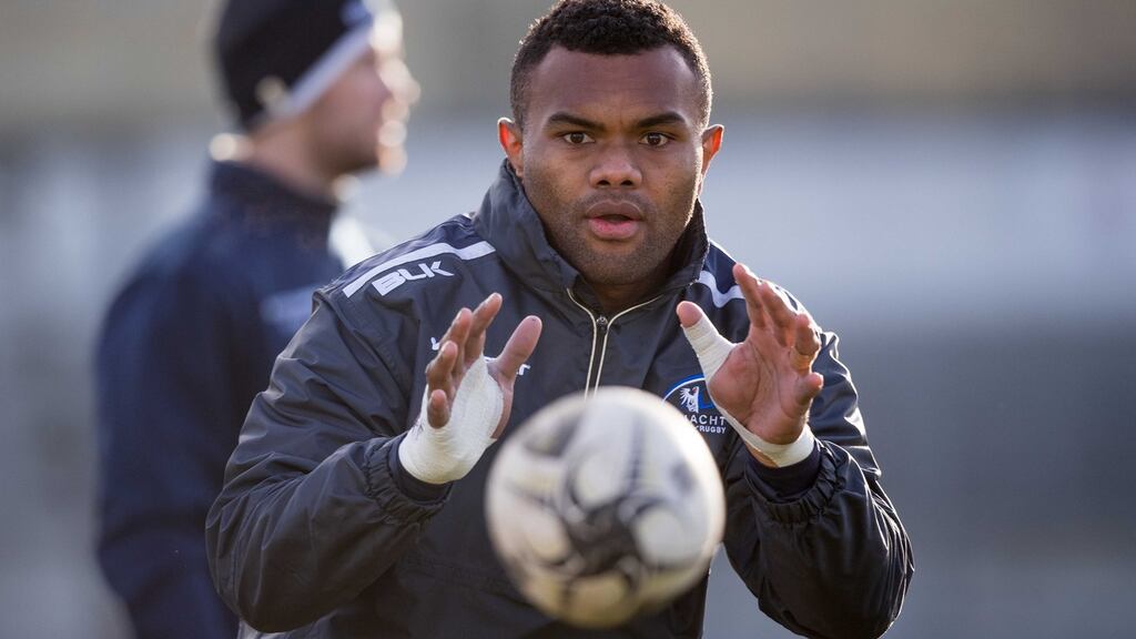 Naulia Dawai will make his first Connacht start in their Pro12 clash with Ospreys. Photo: Inpho
