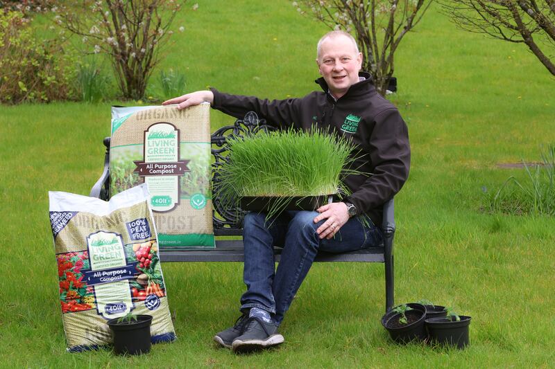 Neil Crossan of Living Green, representing LEO Donegal. Photograph: Martina Regan