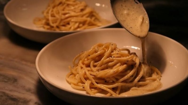 If you haven't already made it, now's the time to try Keelan Higgs' Michelin-starred spaghetti Alfredo, made with five everyday ingredients.