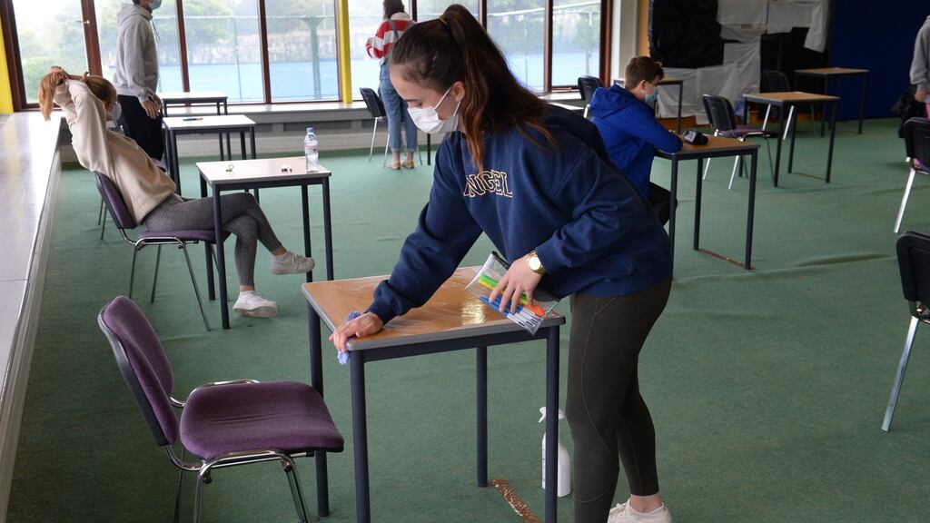 This year’s Leaving Cert exam papers have more choice than ever. Photograph: Dara Mac Dónaill / The Irish Times