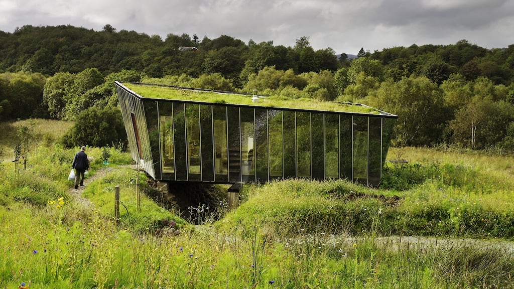 Mimetic House, Leitrim designed by architect Dominic Stevens. Photograph: Ros Kavanagh