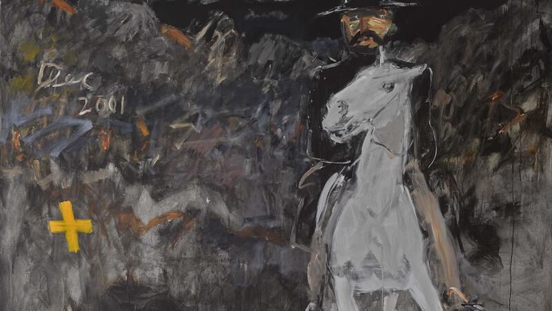 Basil Blackshaw, Night Rider (from the Eamonn Mallie collection) sold for €90,000