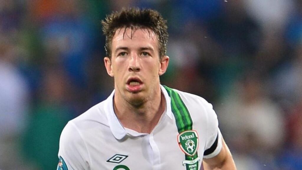 Sean St Ledger’s proposed deal with Huddersfield Town fell through in August. Photograph: Giuseppe Cacace/Getty Images
