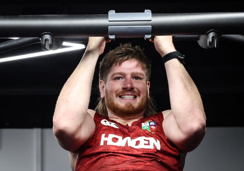 Going into last season Joe McCarthy had only one cap, against Australia in November 2022. His selection this week may have looked inevitable, but at 24 that only makes his rise even more impressive. Photograph: Billy Stickland/Inpho