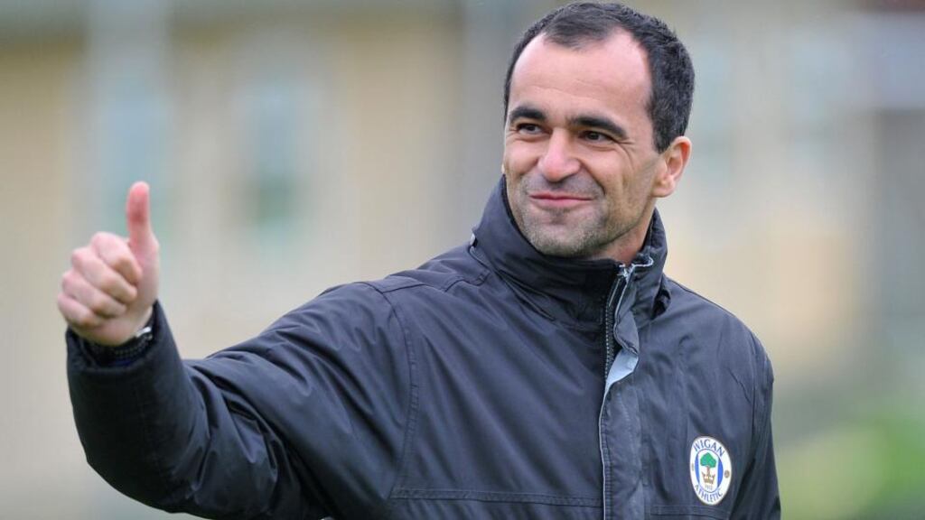 Everton have called a press conference this afternoon at which it is expected Roberto Martinez will be unveiled as their new manager. Photograph: Dave Howarth/PA