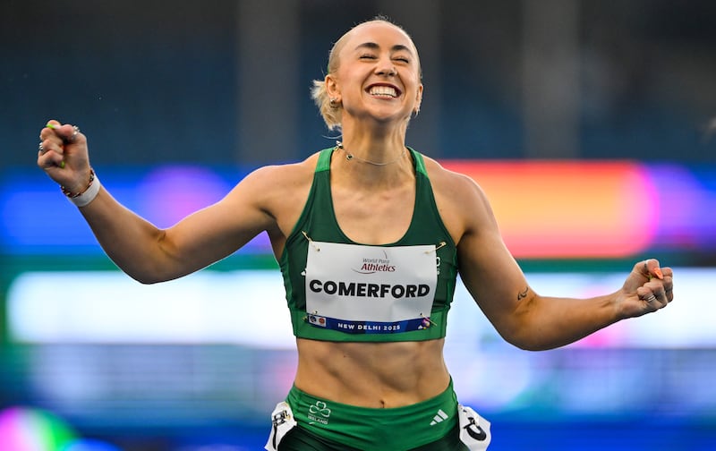 Orla Comerford's ambitions outrun the lane some labels occasionally try to put her in. Photograph: INPHO/ TockoMackic