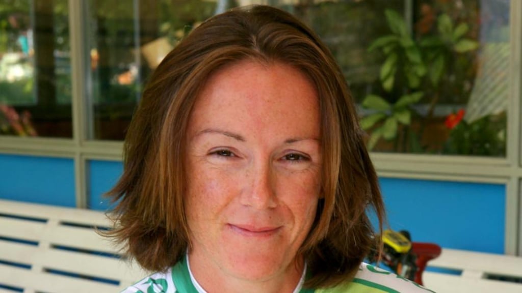 Olivia Dillon:  surged clear with seven kilometres remaining before Mel Spath made her move in yesterday’s stage two of the An Post Rás na mBan. Photograph: Inpho