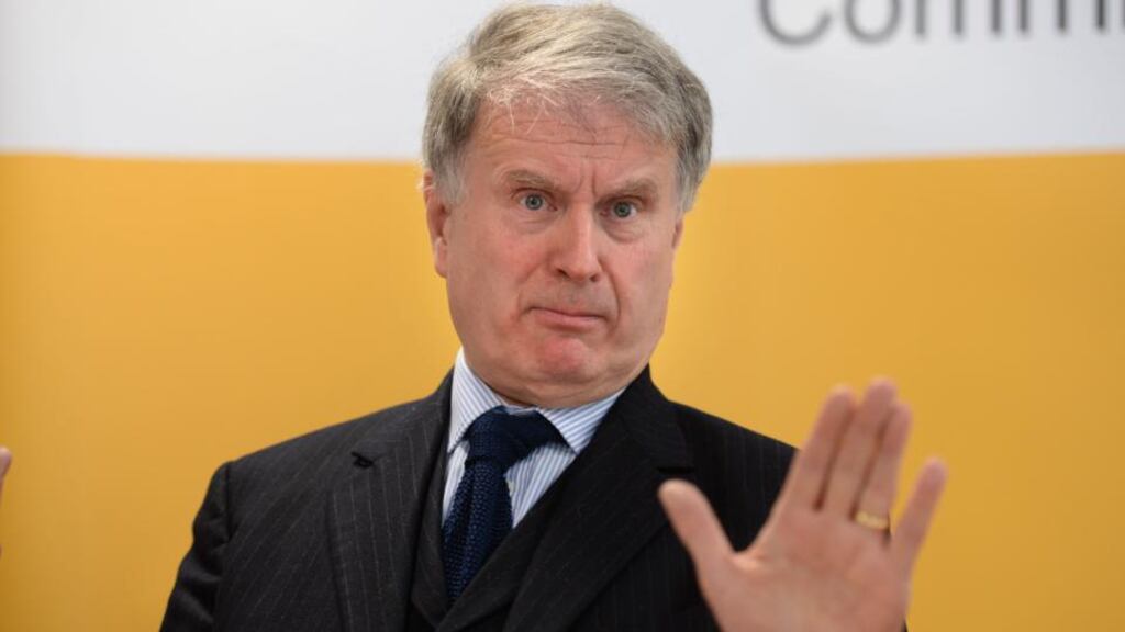 Mr Justice Kevin Cross, Referendum Commission chairman, has warned prospective voters that there is ‘very little time’ left to sign up to the register of electors ahead of next month’s referendums. Photograph: Dara Mac Dónaill/The Irish Times