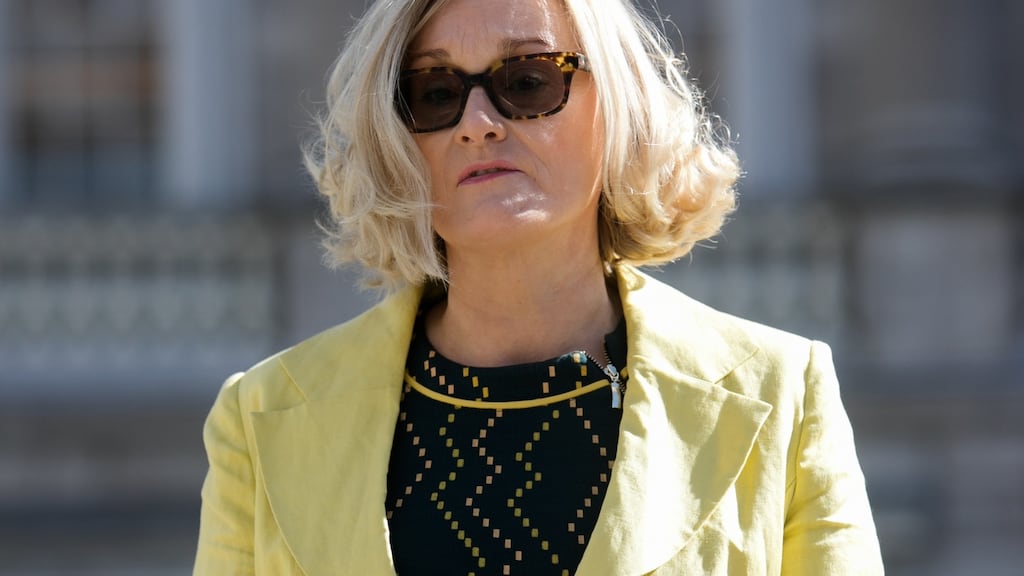 Independent Senator Sharon Keogan told the witnesses: ‘I don’t believe it is everyone’s right to have a child’. Photograph: Gareth Chaney/Collins