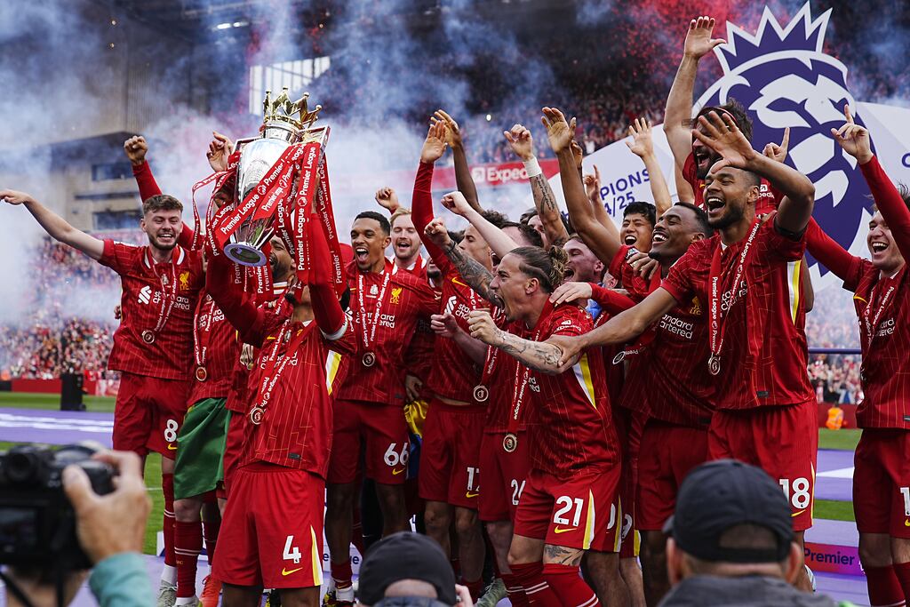 Champions Liverpool will open the season at home to Bournemouth on Friday, August 15th. Photograph: Peter Byrne/PA Wire