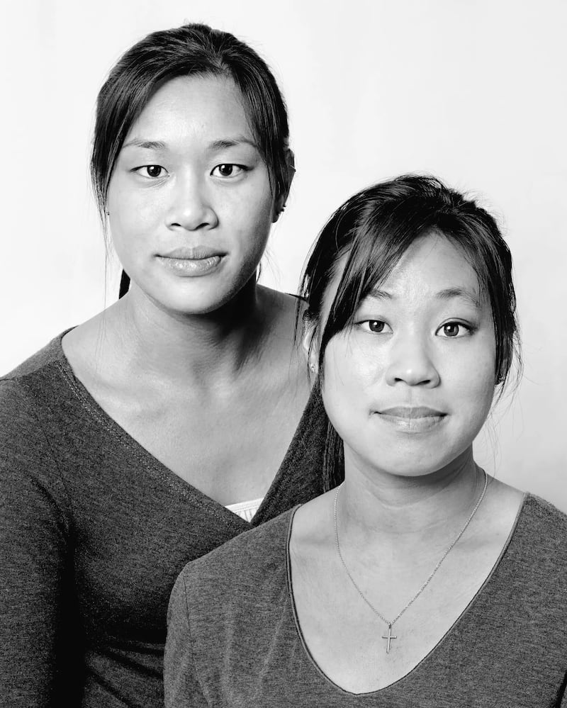 Karen Chu and Ashlee Wong, Culver City, California, 2013. Photograph courtesy of François Brunelle