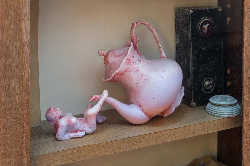 Kunstkammer: Urs Fischer, Mood Swing. Photograph: Jed Niezgoda