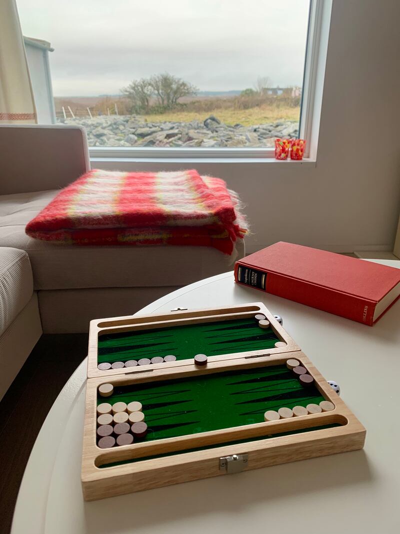 Summerage: The windows all frame views of the Burren