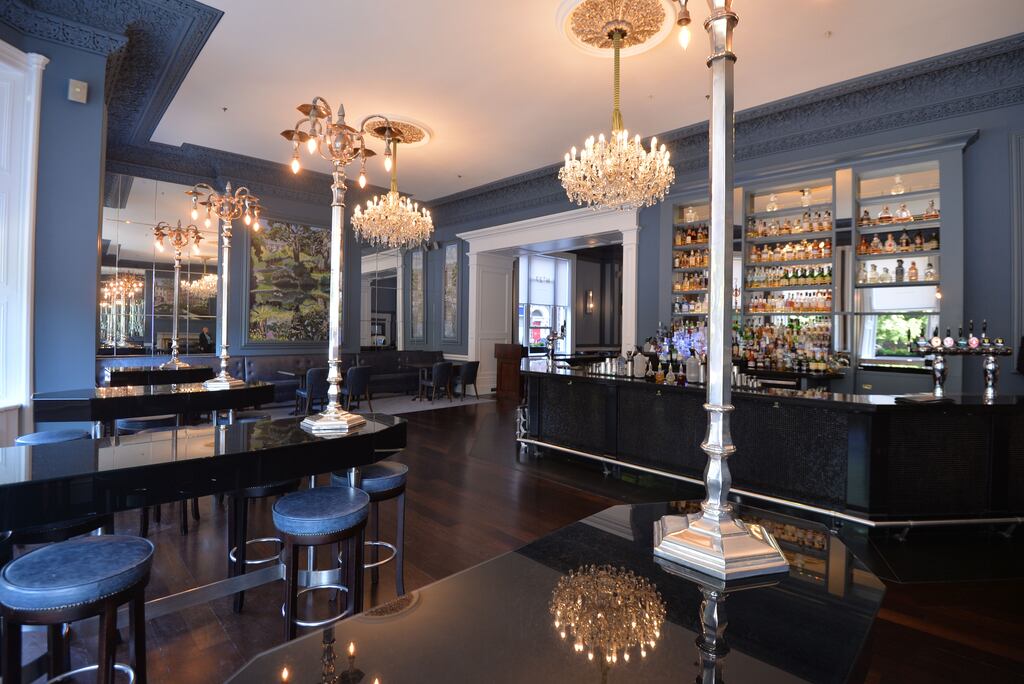 The Shelbourne Hotel bar: Before it was tarted up, this bar had a distinct sense of faded, old Dublin grandeur; even a hint of sadness. It was great. Photograph: Alan Betson