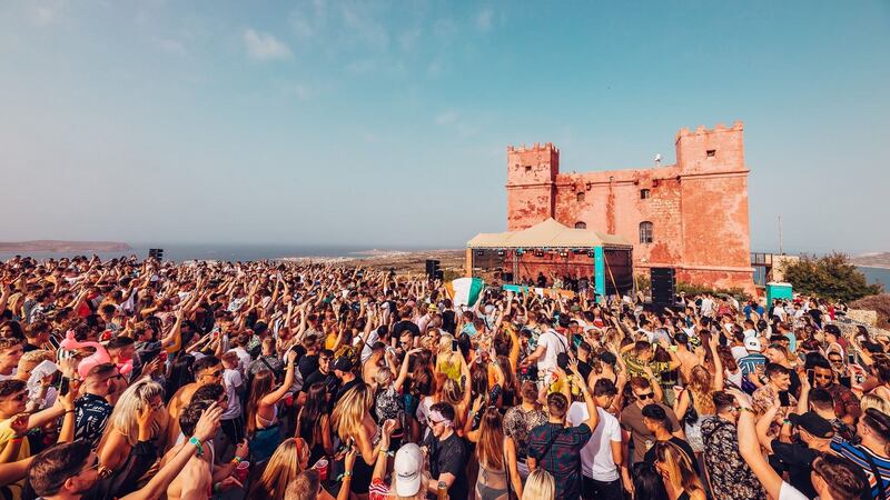 Lost and Found festival, Malta. Photograph: Luke Dyson