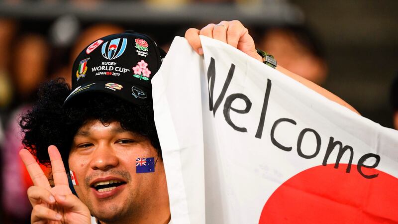 When Japan face Samoa on Saturday evening, they are guaranteed a new and expectant audience. Photograph: Gabriel Bouys/AFP via Getty Images
