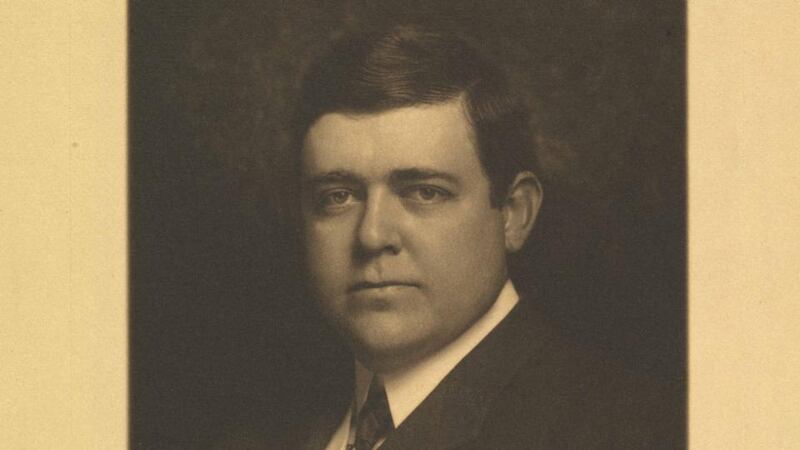 B is for Alfred Chester Beatty: There would be no glorious library without the generosity of this extraordinary man, who left his collection to the nation when he died. Among the previously unseen photographs on display is one of him surrounded by the football team he played for when in Columbia University in 1898, and it’s also signed by him. There is also a striking portrait of his first wife, Ninette Rickard, with their two children. No photographs have yet been found that depict all four together, because, as Croke explains, “He was always travelling.”