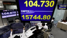 Asian shares face weekly losses, sterling steadies as Brexit risk seen ebbing