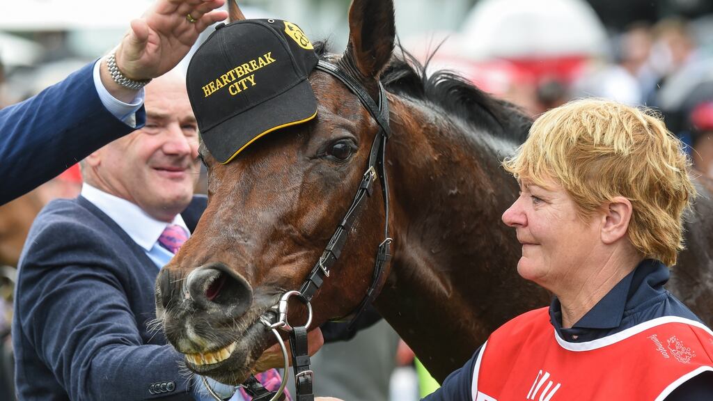 Heartbreak City: came up agonisingly short in the world’s richest handicap the Melbourne Cup at Flemington  in November. Photograph: Brett Holburt/Getty Images)