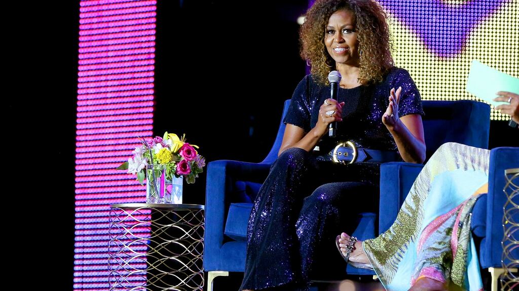 Lawyer, writer, and former first lady of the US, Michelle Obama.