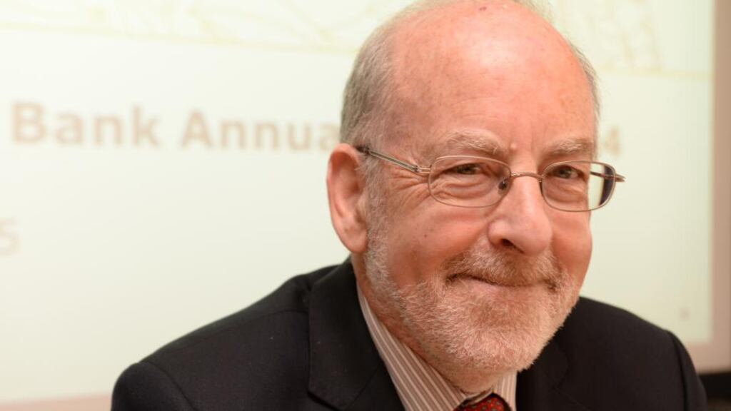 The former governor of the Central Bank Patrick Honohan: his successor will have to underpin domestic and international confidence in the organisation. Photograph: Cyril Byrne/The Irish Times
