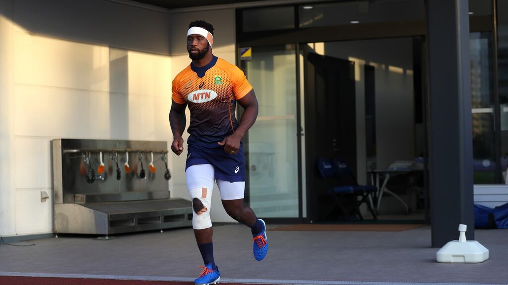 Siya Kolisi is South Africa’s first black captain and will lead them in the Rugby World Cup final against England. Photo: Shaun Botterill/Getty Images