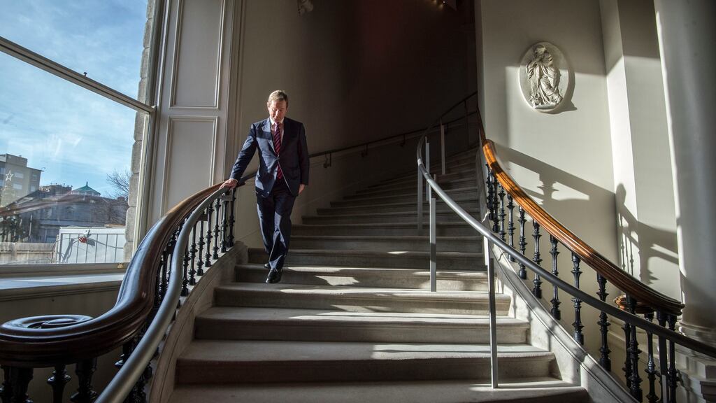 Taoiseach Enda Kenny launching Creative Ireland: his speech included affirmation of the importance of culture in creating a successful, vibrant, cohesive society in a world where those values seem increasingly under threat. Photograph: Brenda Fitzsimons