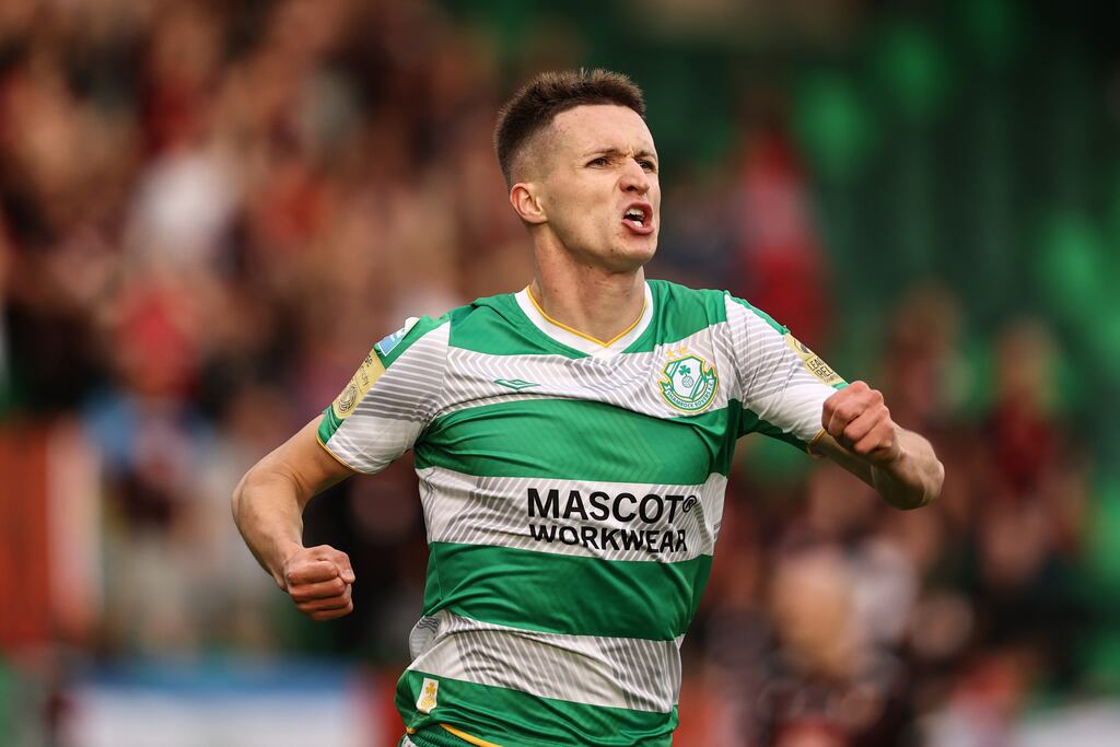 Shamrock Rovers' Johnny Kenny. Photograph: Ben Brady/Inpho