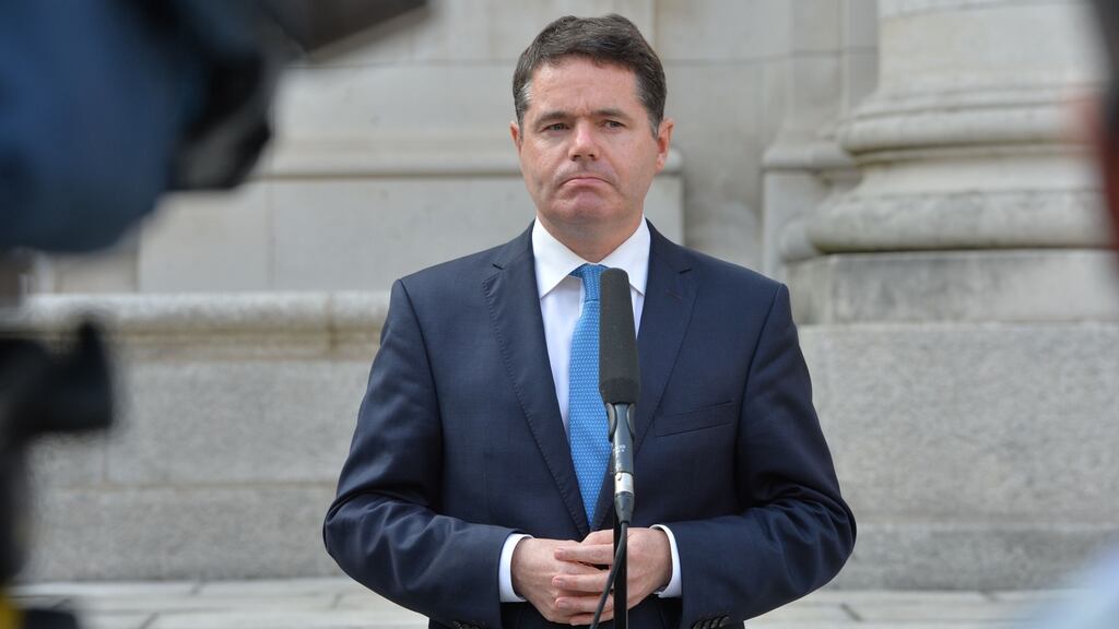 Minister for Public Expenditure Paschal Donohoe: says Ministers have reiterated their commitment to the Lansdowne Road agreement and a collective approach to industrial relations. Photograph: Alan Betson
