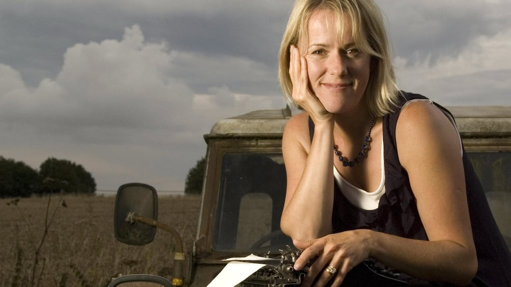 Jojo Moyes: Still Me is the third instalment in the life of her character Louisa Clark. Photograph: Phyllis Christopher