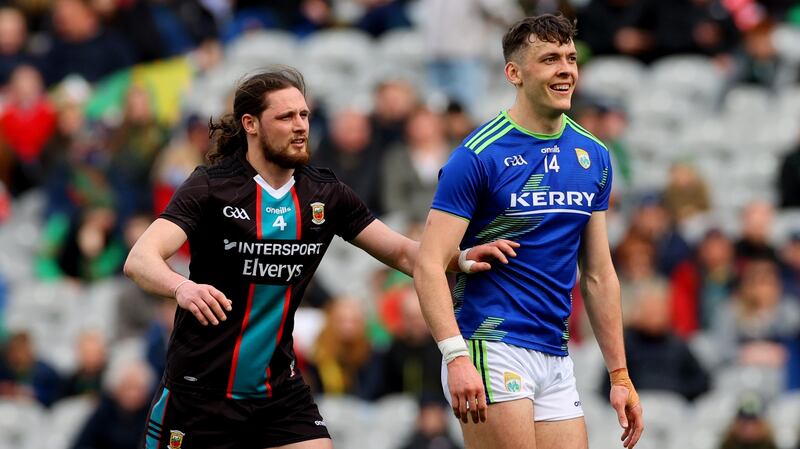 Either Pádraig O’Hora lost a bet to James Horan or Mayo had no real interest in showing everyone what they will do about David Clifford later in the year. Photograph: James Crombie/Inpho