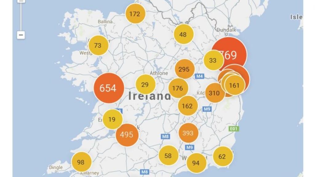 More people than ever before are spending time on trolleys in Irish hospitals.