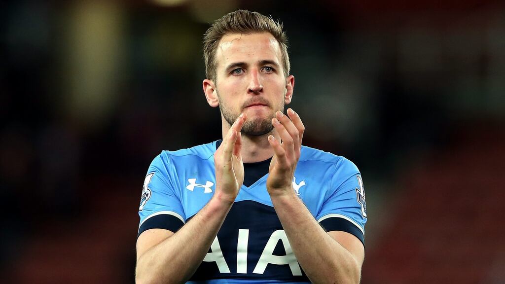 Tottenham Hotspur’s Harry Kane has been nominated for the player of the season award. Photograph: EPA