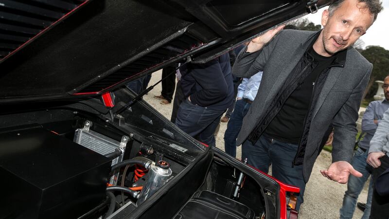 Norman Crowley says his company’s conversions of vehicles to electric power are sold out to 2023, “so there’s clearly monster demand for it”.