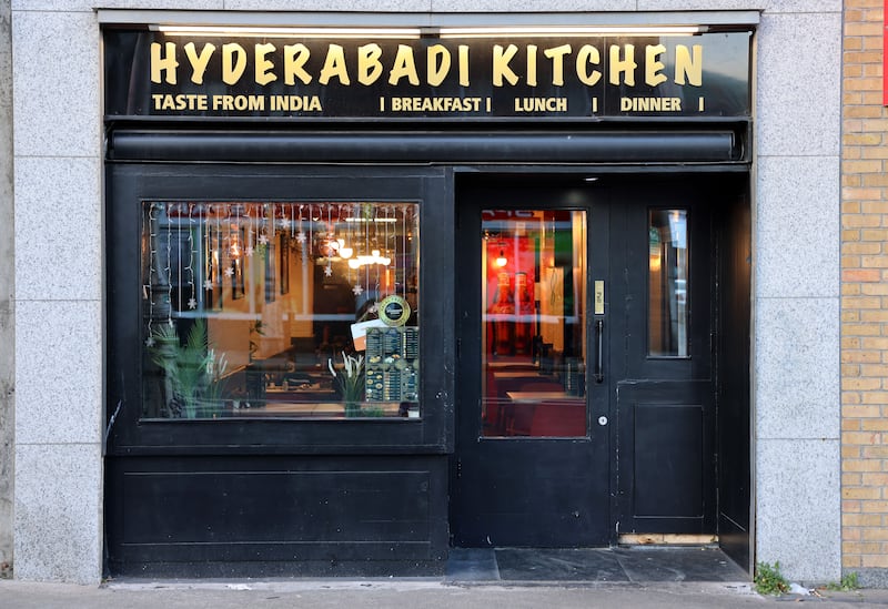 Hyderabadi Kitchen, 34 Camden Street Upper, Dublin. Photograph: Dara Mac Dónaill