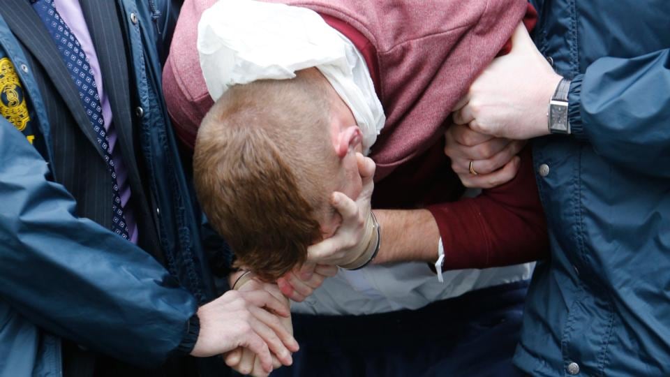 Patrick Gately, who was one of seven men charged at Cashel District Court in connection with an aggravated burglary in Co Tipperary. Photograph: Liam Burke / Press 22