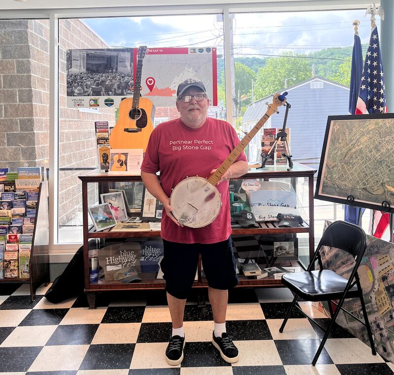 Joey O'Quinn works part-time in the tourism centre and plays in a band called the Hillbilly Hippies