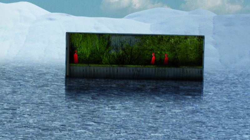 Vanishing Point, a piece about environmental degradation by Beate Hecher and Markus Keim