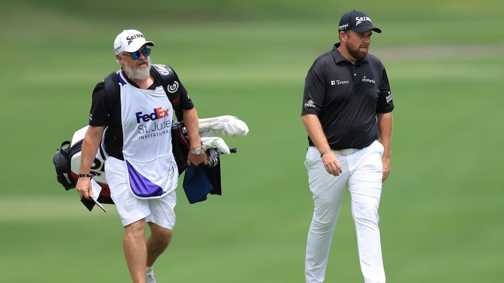 Shane Lowry teamed back up with regular caddie Bo Martin at last week’s St Jude Invitational in Memphis. Photograph: Andy Lyons/Getty Images