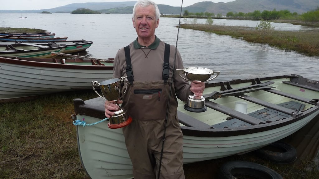 Stuart McGrane, two-day winner of Wicklow Anglers weekend on Mask