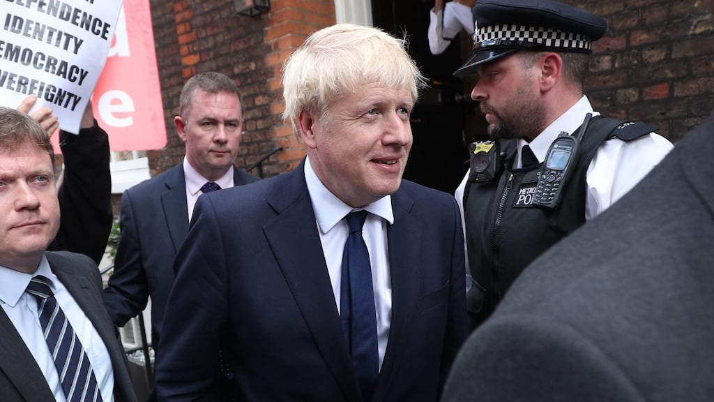 Boris Johnson’s candidacy for the next UK prime minister was ‘rather disappointing’. Photograph: Yui Mok/PA Wire