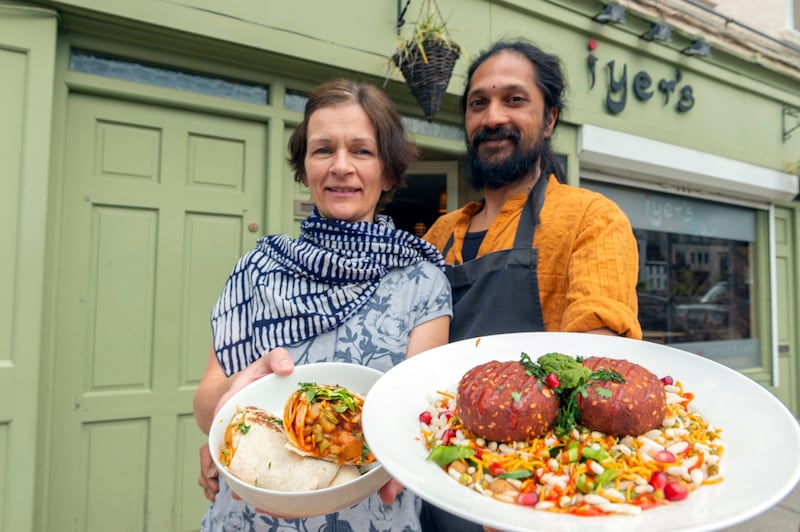 Caroline and Gautham Iyer of Iyer's. Photograph: Michael Mac Sweeney/Provision