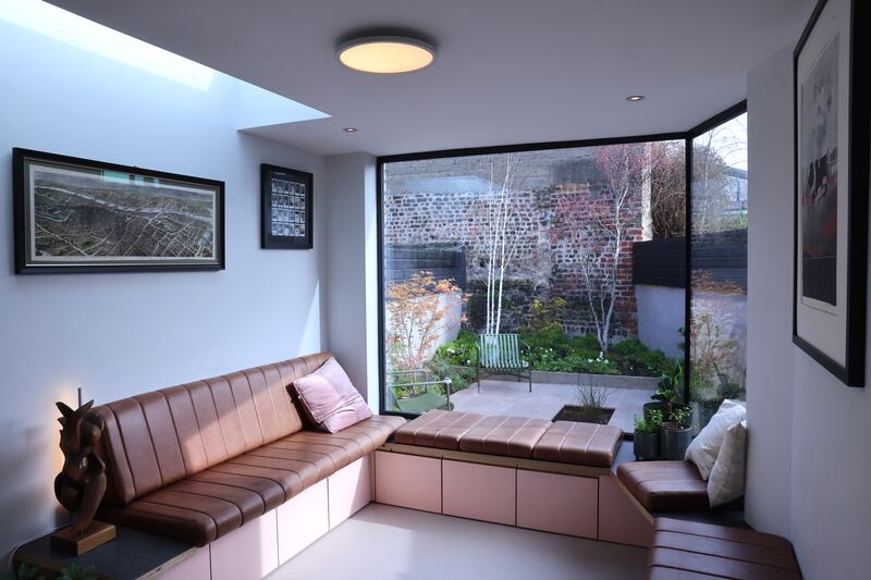 Ingrid Smyth's renovated family home. Photograph: Dara Mac Dónaill