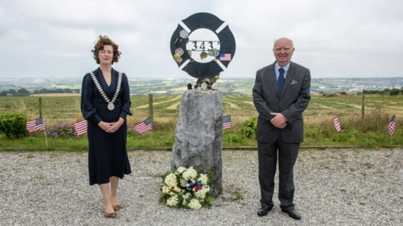 Mayor of County Cork Cllr Gillian Coughlan and Virgil Horgan. Photograph: Virgil Horgan